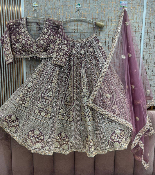Latest Net Lehenga Choli
