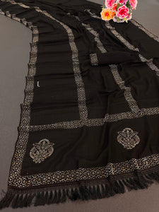 Designer Georgette Stone Work Saree