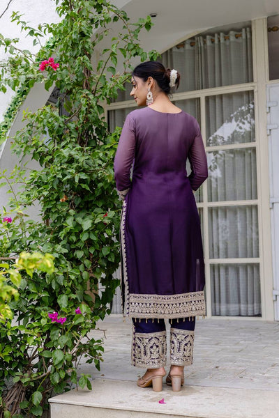 Party Wear Georgette Sequence Salwar Suit