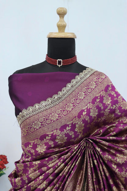 Kanjeevaram Silk Saree With Blouse Piece
