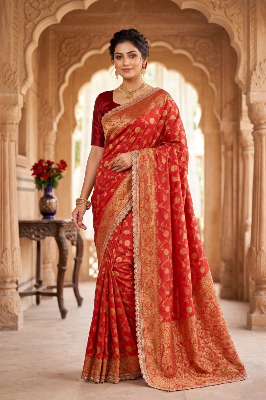 Banarasi Silk Saree Blouse