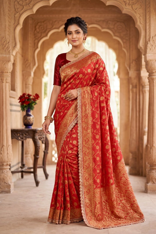 Banarasi Silk Saree Blouse