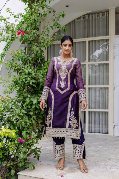 Party Wear Georgette Sequence Salwar Suit