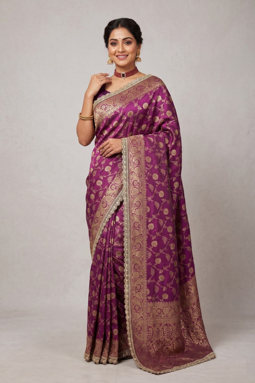 Banarasi Silk Saree Blouse