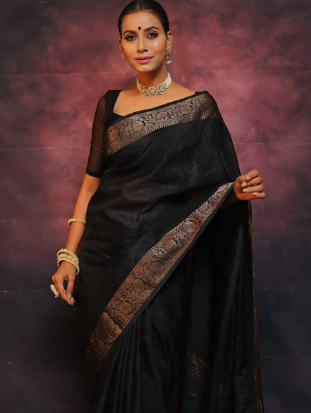 Reach Pallu Jacquard Saree For Women