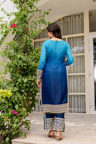 Party Wear Georgette Sequence Salwar Suit