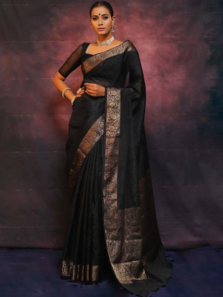 Reach Pallu Jacquard Saree For Women