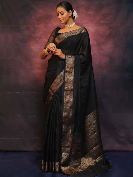 Reach Pallu Jacquard Saree For Women