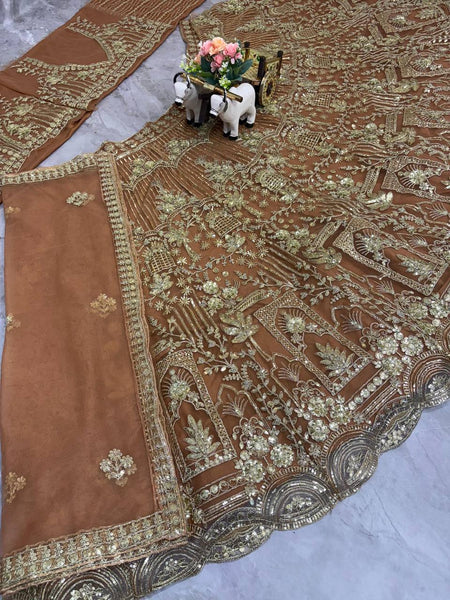 Latest Net Lehenga Choli