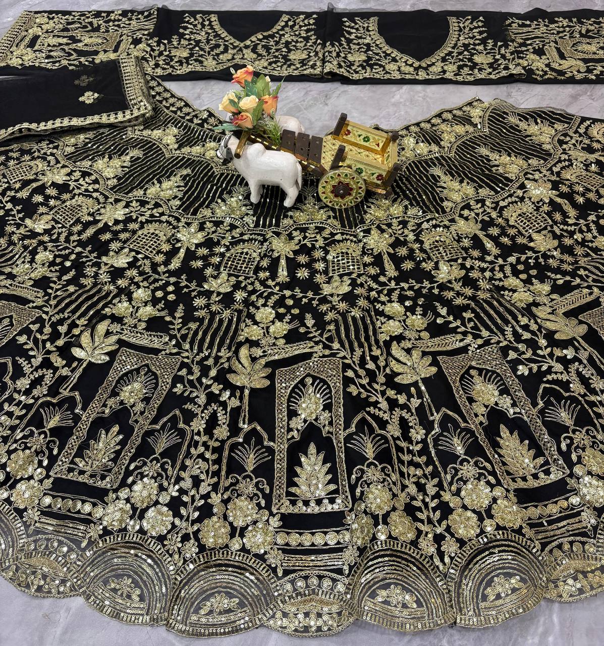 Latest Net Lehenga Choli