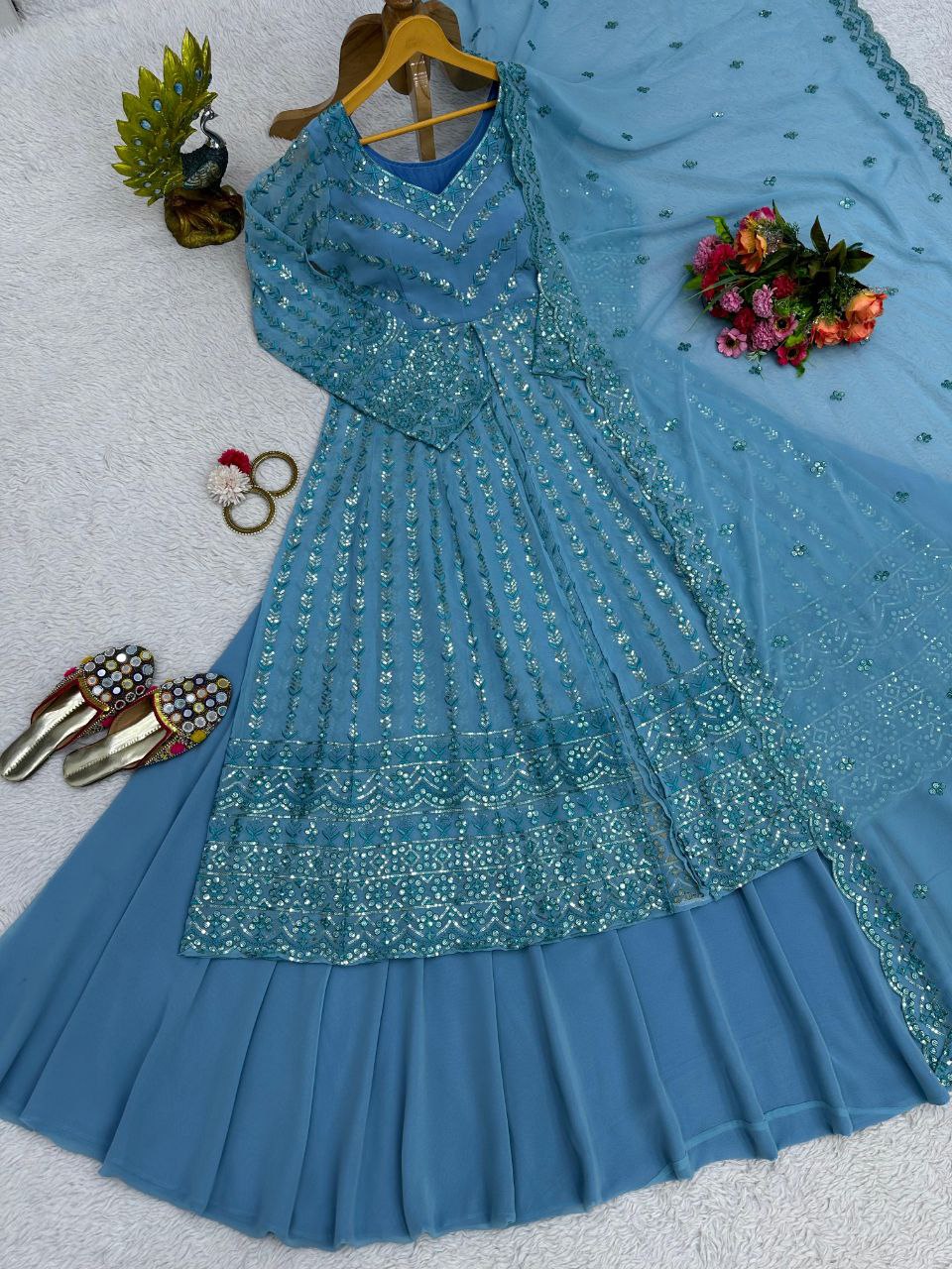 Beautiful wedding Collection Top Lehenga with Dupatta