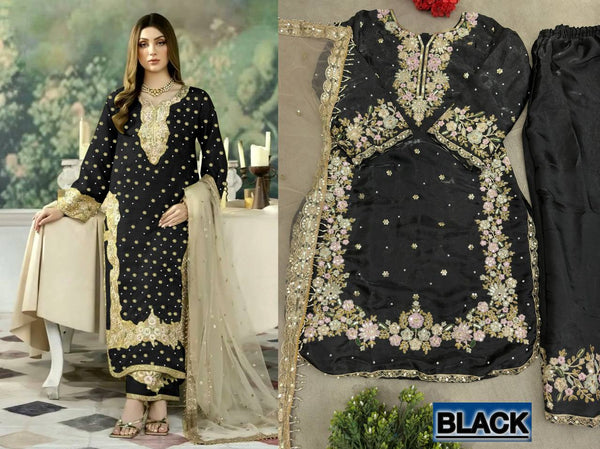 Latest Jimmy Cho Embroidery Salwar Suit