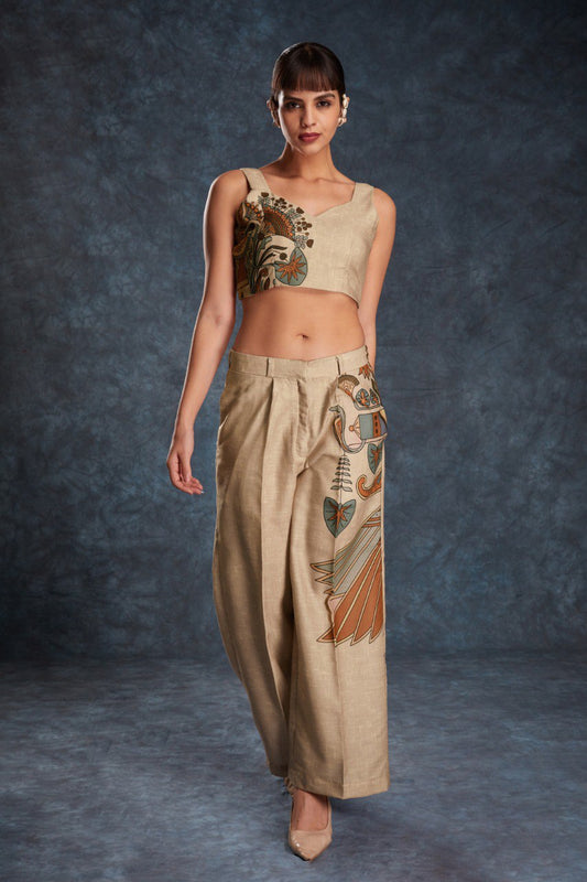 Latest Linen Printed Co-ord Set