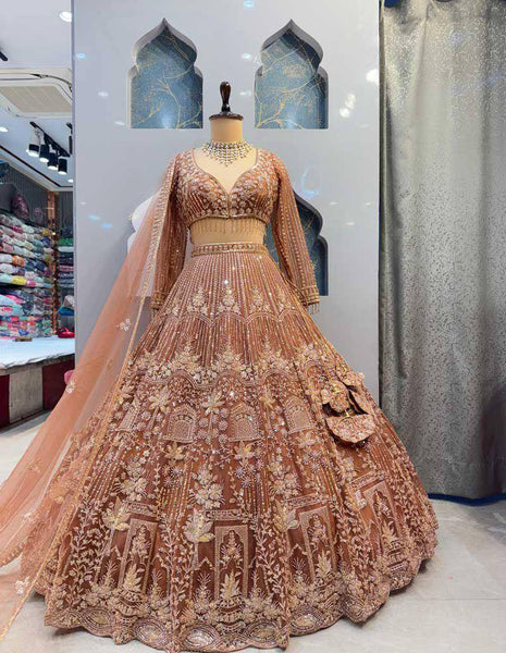 Latest Net Lehenga Choli
