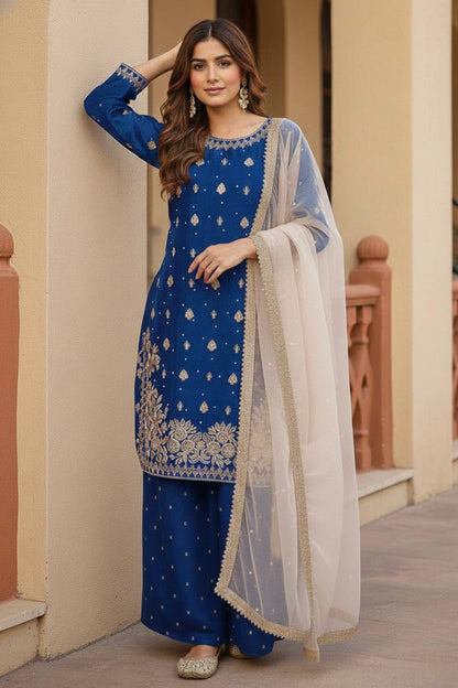 Heavy GMY Silk Suit Set.