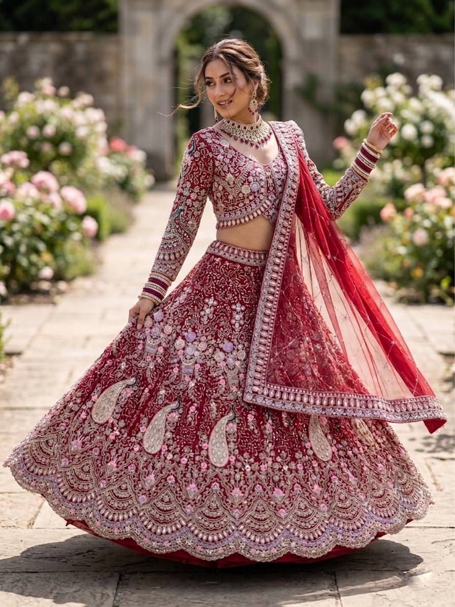 Premium Soft Butterfly Net Lehenga Choli With Coding Sequins Work