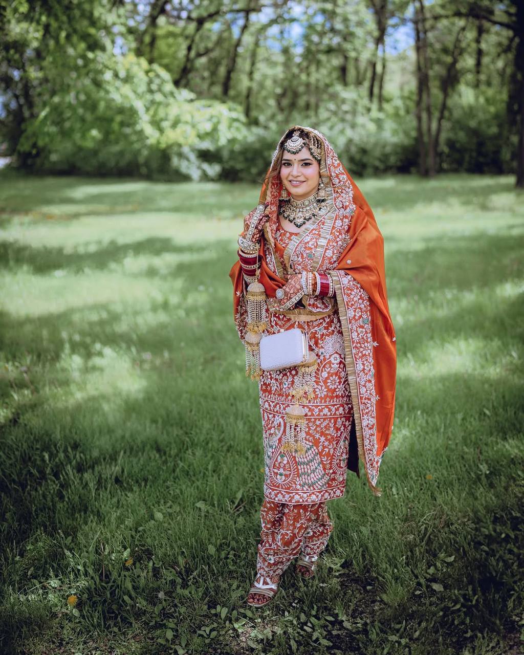 Premium Natural Crepe Silk Farshi Salwar Suit