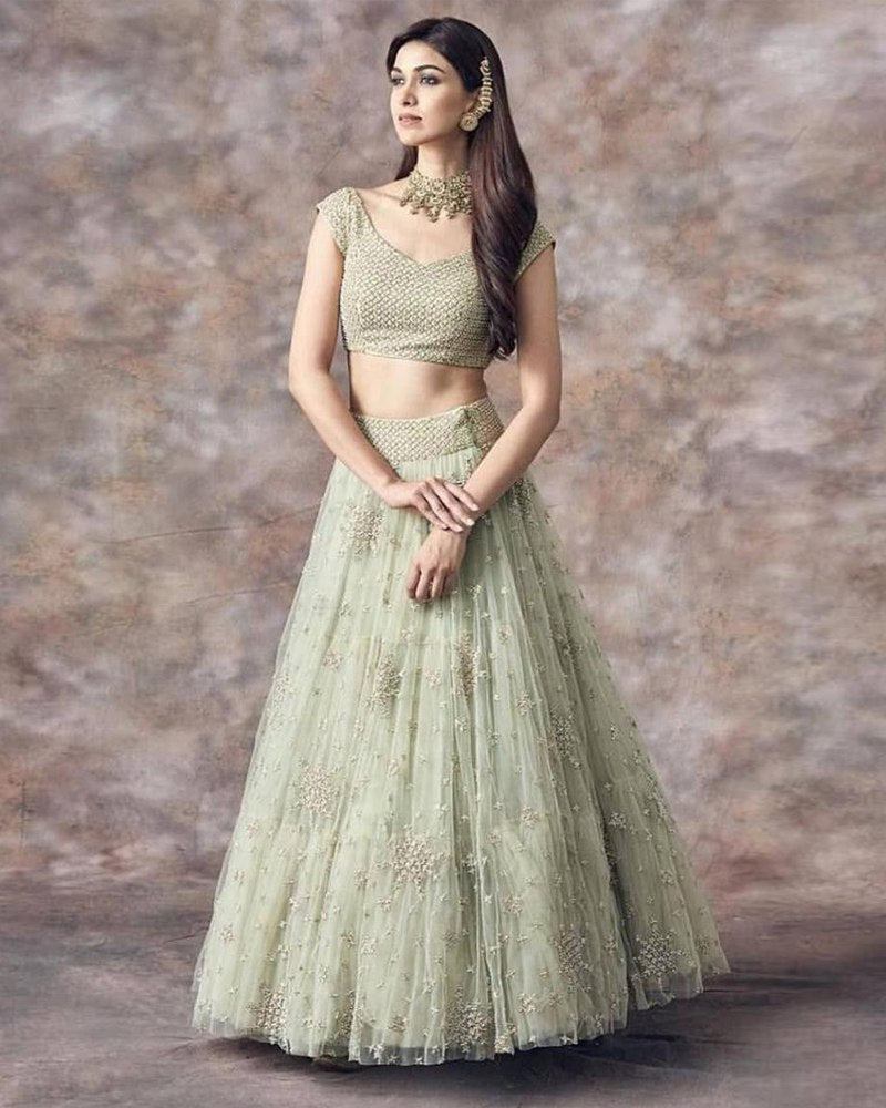 Royal Embellished Sequins Lehenga Set