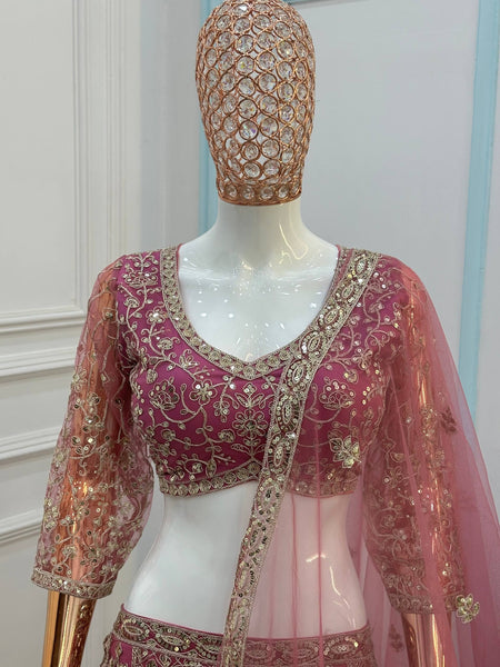 Latest Net Lehenga Choli