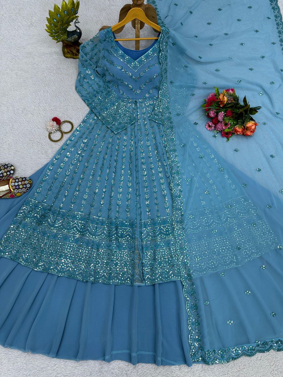 Beautiful wedding Collection Top Lehenga with Dupatta