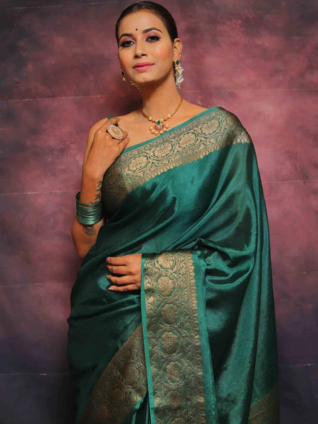 Reach Pallu Jacquard Saree For Women