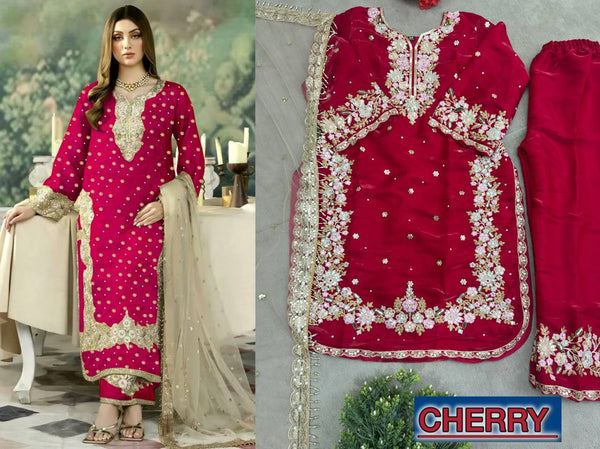 Latest Jimmy Cho Embroidery Salwar Suit