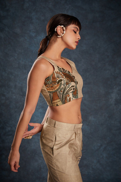 Latest Linen Printed Co-ord Set