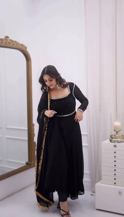 Black Color Anarkali Suit