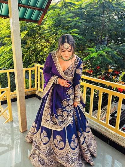 Elegant Faux Georgette Lehenga Choli with Sequence Work