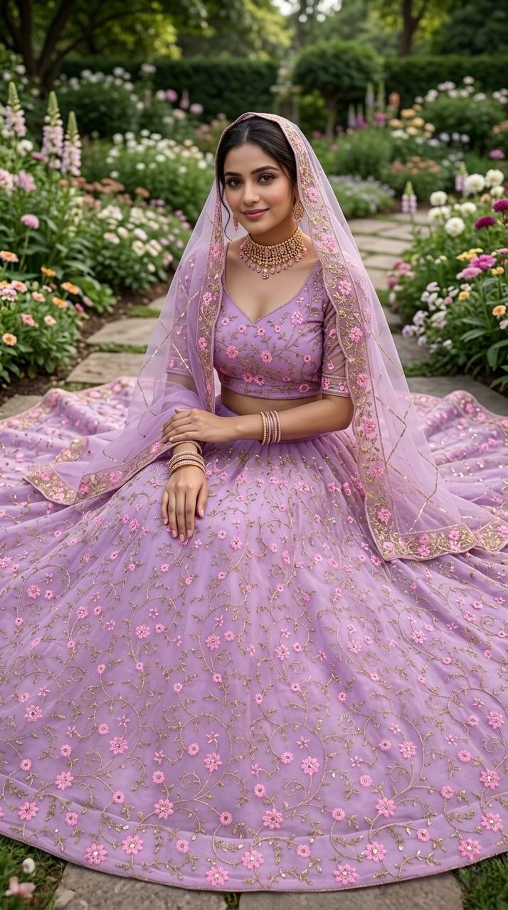 Exquisite Soft Butterfly Net Lehenga Choli with Sequins Embroidery