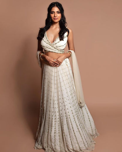 Exquisite Georgette Lehenga Choli set