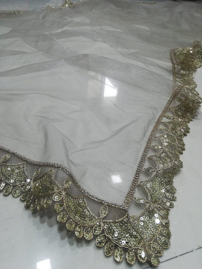 Exquisite Fox Georgette Mirror-Work Lehenga Set