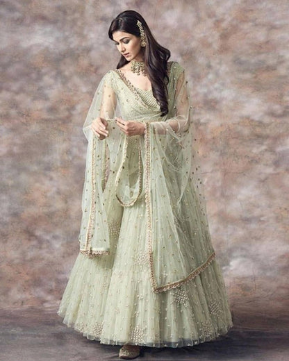 Royal Embellished Sequins Lehenga Set