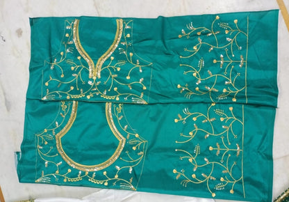 Elegant Diamond Satin Sequence Jari Embroidered Lehenga Choli Set