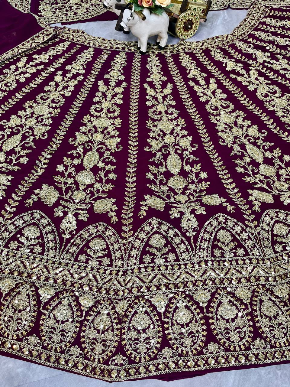 Premium Faux Georgette Lehenga Choli set