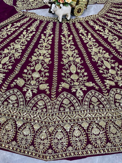 Premium Faux Georgette Lehenga Choli set