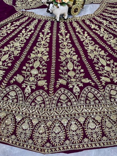 Premium Faux Georgette Lehenga Choli set