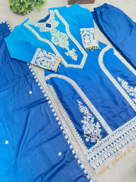 Party Wear Georgette Sequence Salwar Suit