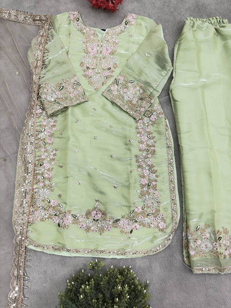 Latest Jimmy Cho Embroidery Salwar Suit