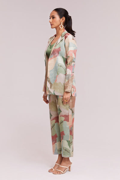 Modal Satin Printed Co-Ord Set