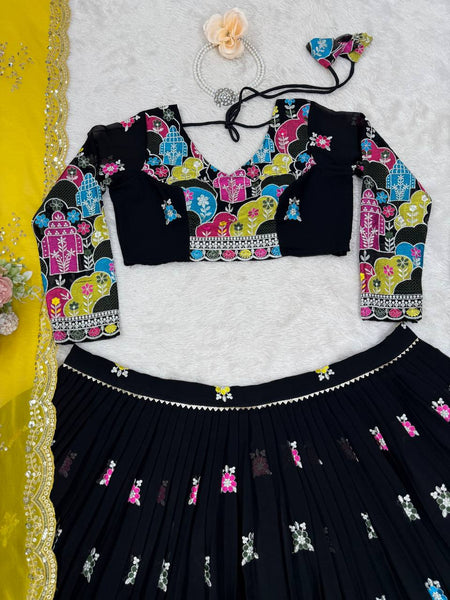 Latest Georgette Thread Lehenga Choli