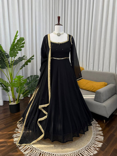 Black Color Anarkali Suit