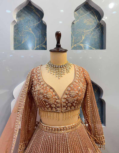 Latest Net Lehenga Choli