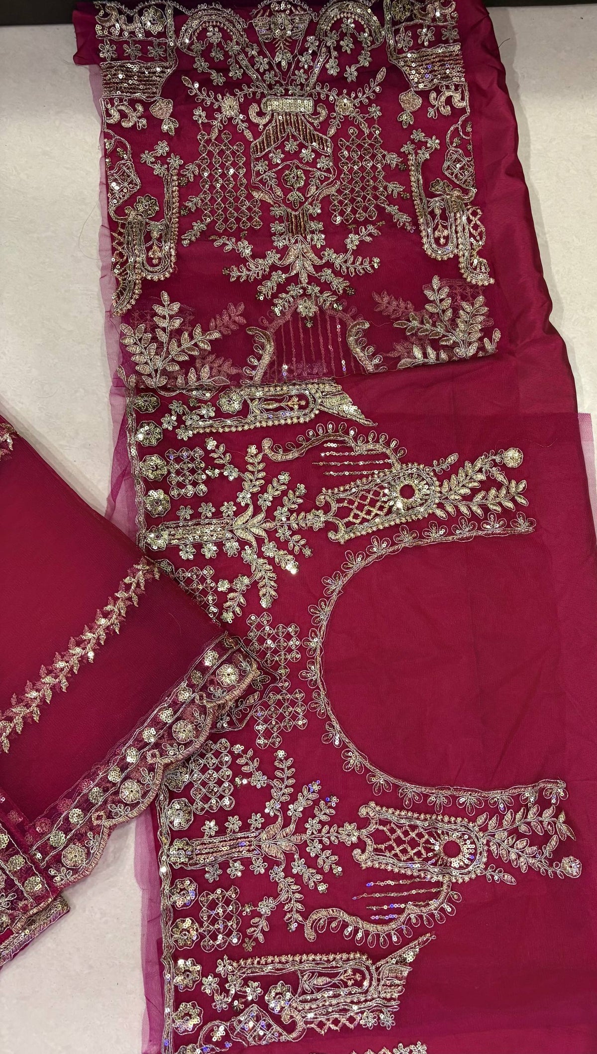 Premium Soft Net Sequins Coding Work Lehenga Choli Set with Dupatta