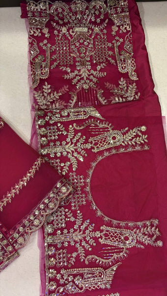 Premium Soft Net Sequins Coding Work Lehenga Choli Set with Dupatta