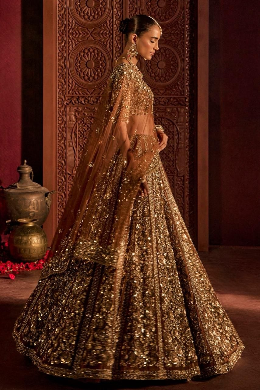 Premium Butterfly Net Lehenga Choli with Glass Sequins Dori Work