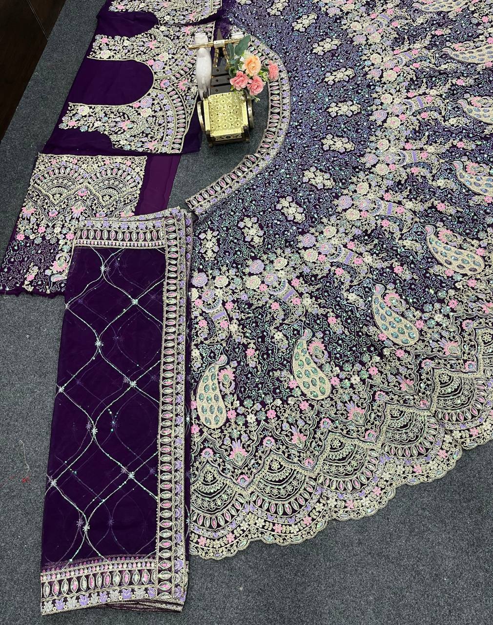 stunning Soft Butterfly Net Lehenga Choli
