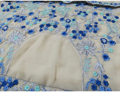 Exquisite Multi-Color Faux Georgette Lehenga Choli Set