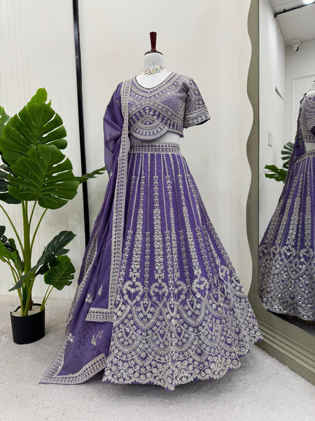 Latest Georgette lehenga for women