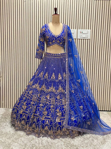 Latest Net Lehenga Choli